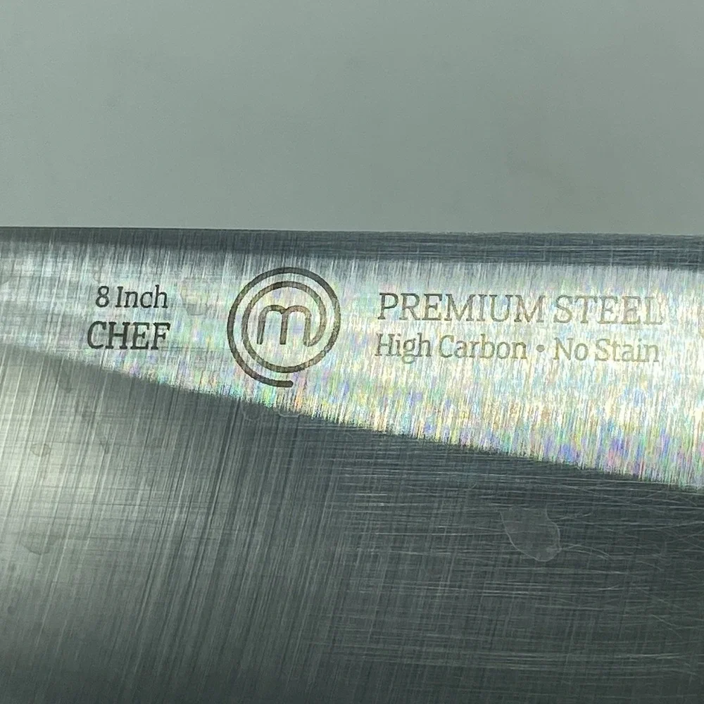 MasterChef Knife Set 4pc Stainless Steele Chef Utility Paring‎ Modern Kitchen